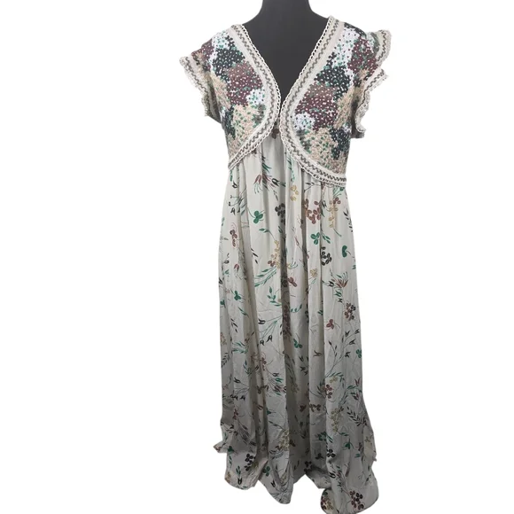 knee length dresses for ladies Crochet Marissa Maxi Dress XSmall / Cream